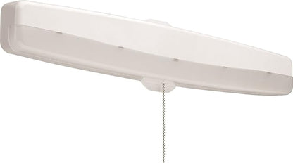 Lithonia Lighting FMMCL 24 840 S1 M4 LED Flush Mount Closet Light with Pull Chain, White, 24"