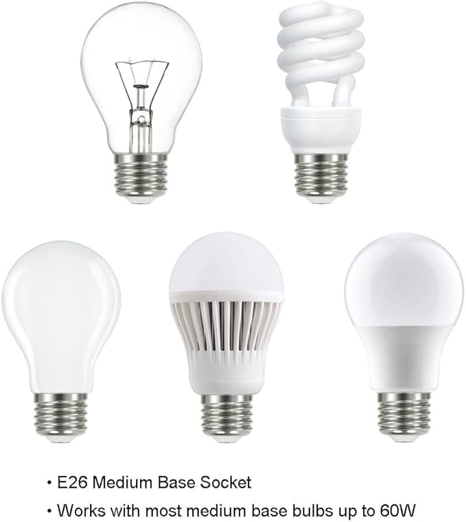 XiNBEi Lighting Drum Semi Flush Light, 3 Light Semi Flush Mount Ceiling Light Fixture with Fabric Shade Modern Close to Ceiling Light for Bedroom & Living Room Dark Bronze Finish XB-SF1289-DB