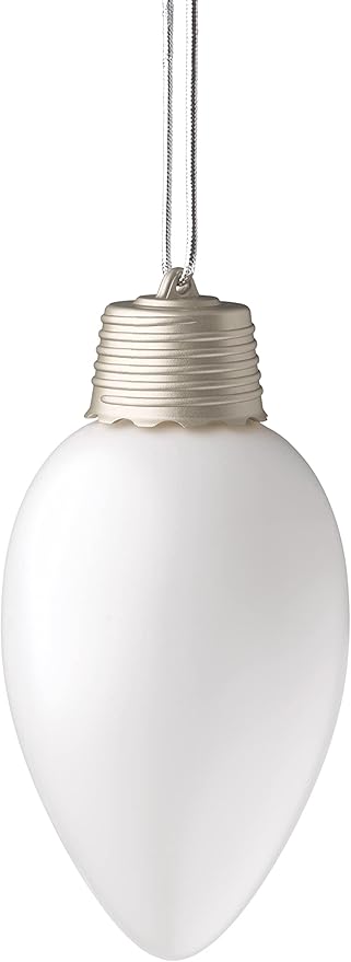 Xodus Innovations WP900 Battery Powered Hanging Decorative Outdoor Pulsing 8 inch C9 Bulb Style Light with Sensor Turns-On at Dark, Single