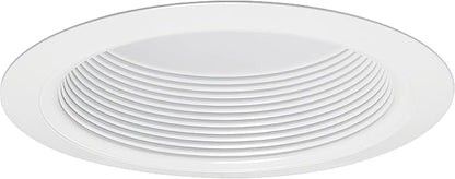 Juno VuLite 6" Recessed Light Trim, Air-Loc and Wet Rated Recessed Lighting Trim for New Construction and Remodel, Fully Enclosed Downlight Baffle Trim, Fits IC23, IC22, IC22R Can Light Housings