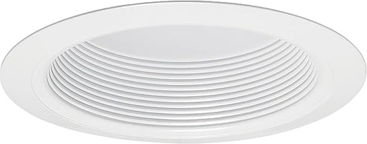 Juno VuLite 6" Recessed Light Trim, Air-Loc and Wet Rated Recessed Lighting Trim for New Construction and Remodel, Fully Enclosed Downlight Baffle Trim, Fits IC23, IC22, IC22R Can Light Housings