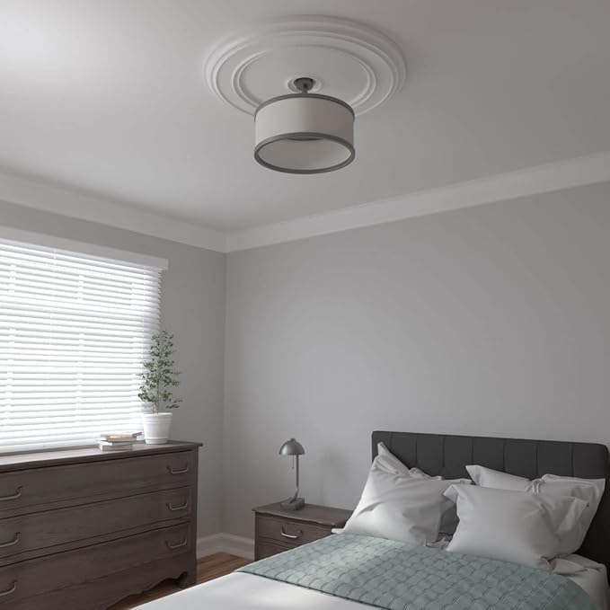 41 1/8"OD x 4"ID x 2 1/8"P Classic Ceiling Medallion (Fits Canopies up to 5 1/2")