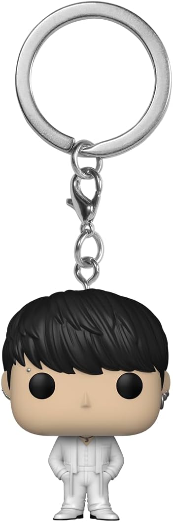Funko POP! Keychain: BTS - Jungkook - Jung Kook Novelty Keyring - Collectable Mini Figure - Stocking Filler - Gift Idea - Official Merchandise - Music Fans - Backpack Decor