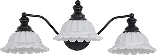 XIEDUN Black 3 Light Vanity Light Modern Bathroom Vanity Light Fixture