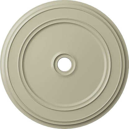 Ekena Millwork CM41CLCYF Classic Ceiling Medallion, 41-1/8" x 4" x 2-1/8", Clear Yellow
