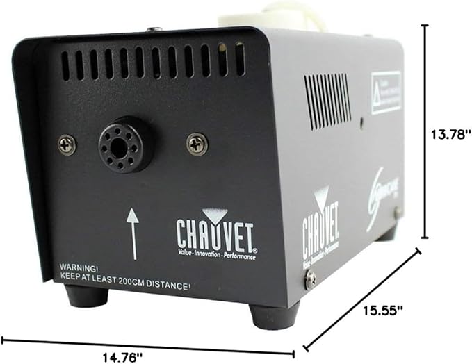 Chauvet Lighting Chauvet DJ 700 Hurricane Fog Machine, Black (H700)