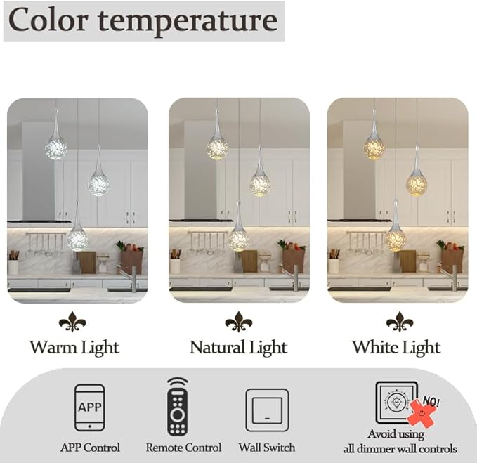 Flashing God 3 Light Bubble Dimmable Crystal Chandelier Chromed Finished Ceiling Hanging Lights Over Table Foyer Entrance Chandeliers