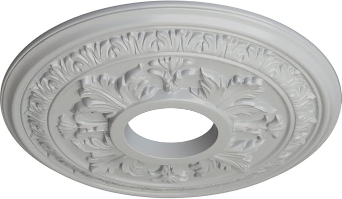 Ekena Millwork Baltimore Hand-Painted Ceiling Medallion