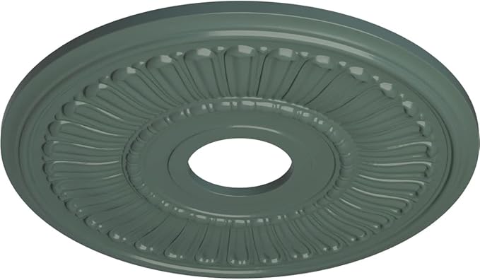 Ekena Millwork Melonie Ceiling Medallion, Cloud Burst