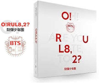 BTS (O!RUL8,2?) 1st Mini Album Bangtan Boys CD+Folded Poster+Photobook+Photocard+Gift (Extra BTS 6Photocards and 1Double-Sided Photocard Set)