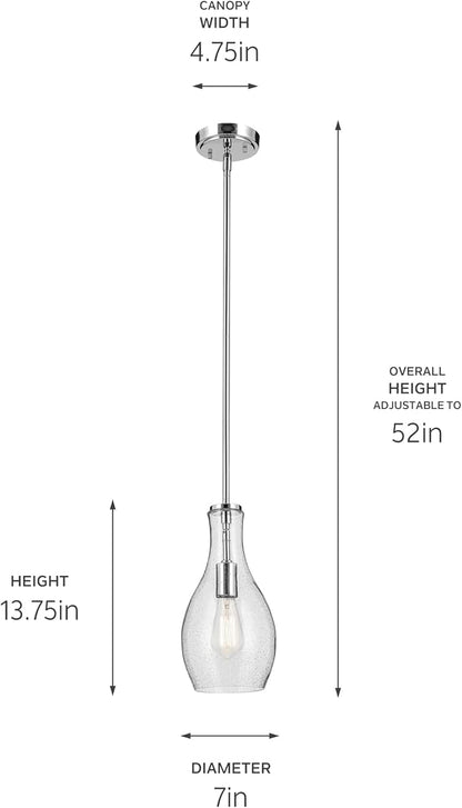 Kichler Joelson 3-Light Convertible Pendant Light Fixture with Satin Etched Cased Opal and Clear Glass Accent in Olde Bronze for Kitchen Island Dining Room (17.75" x 16.75"), 43925OZ