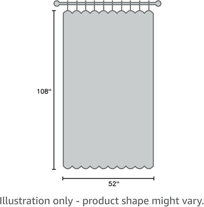 StangH White Velvet Curtains 108 inches Long, Luxury Back Tab Privacy Protect Window Drapes for Living Room Sliding Door/Patio/Laundry, W52 x L108, 2 Panels