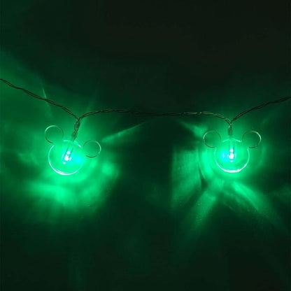 1.65m 10LEDs Decorative Cartoon Animal Mouse Night Mood Light Romantic Lamp for Home Indoor Bedroom Party Festival Décor (Green)