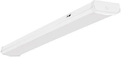 Sylvania 48" Integrated LED Wrap Light, 46W, 3 CCT Select (3000/4000/5000K), Dimmable, Linkable, 6000 LMS, White - 1 Pack (66741)