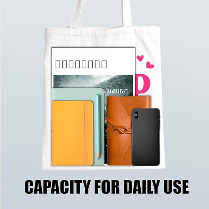 K-Pop Gift Tote Bag for Kpop Music Lover Korean Drama Canvas Tote Bag Gift for K-Pop Lover, Double-Sided Print Bags