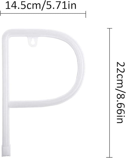 ENUOLI LED Letter Neon Sign Lights Alphabet Letter Marquee Signs Neon Night Lights Battery and USB Operated Neon Letters Neon Words Wall Lights for Christmas Birthday Wedding Party Bar Bedroom (P)