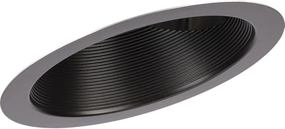 Progress Lighting P806008-020 6" Recessed Sloped Ceiling Step Baffle Trim Antique Bronze 6" Housing (P605A Series)