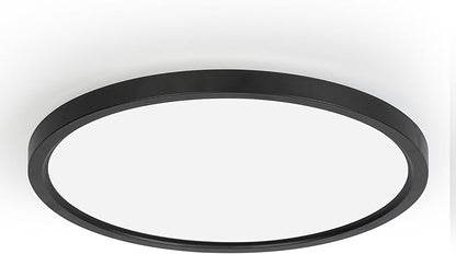 TALOYA 2 Pack of Black 10 Inch LED Ceiling Light Fixture Flush Mount for Closet Porch, 5 CCT Options, Energy Efficient Ceiling Fixture 20W Equivs to 120W Traditional Lamp Perfect for Low Ceiling