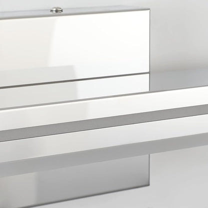 SineRise 16-Inch LED Modern Bathroom Vanity Light Bar, Chrome Modern Acrylic Bathroom Wall Lighting Fixtures Over Mirror (Cool White 6000K)
