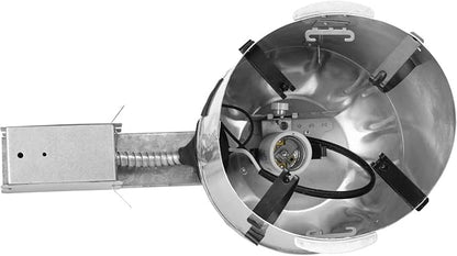 Progress Lighting P806A-R-MD-AT 6" Recessed Slope Ceiling Remodel Non-IC Housing 6" Trim