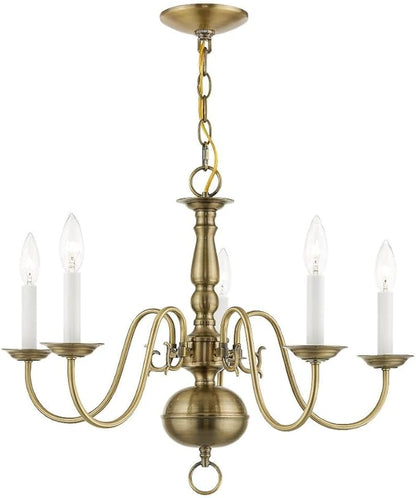 Livex Lighting 5005-07 Williamsburgh Chandelier