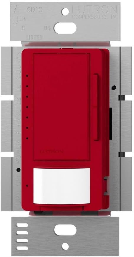 Lutron Maestro LED+ Motion Sensor/Dimmer Switch | 150W LED | Single Pole/Multi-Location | MSCL-OP153M-HT | Hot