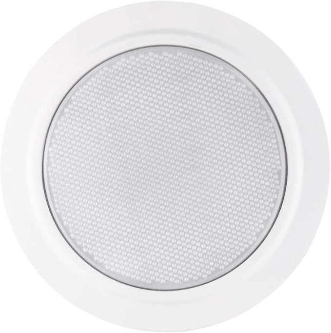 Globe Electric 90036 Recessed Lighting, 1 Pack, White Round (5 Inch), Bulb Not Included