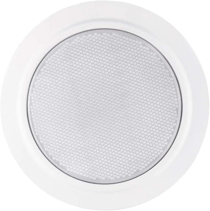 Globe Electric 90036 Recessed Lighting, 1 Pack, White Round (5 Inch), Bulb Not Included