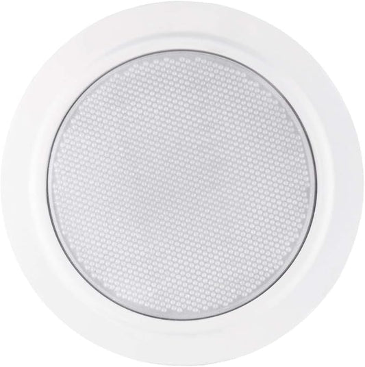 Globe Electric 90036 Recessed Lighting, 1 Pack, White Round (5 Inch), Bulb Not Included