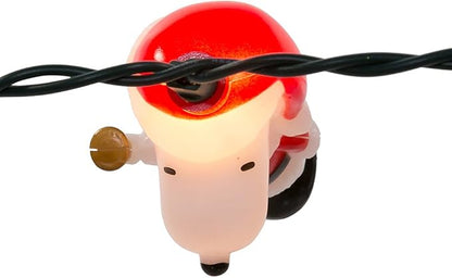 Kurt Adler UL 10-Light Santa Suit Snoopy Light Set