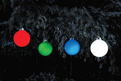 Xodus Innovations WP565-3 Battery Powered Hanging Decorative Outdoor LED Pulsing 5" Globe Light with Sensor Turns-On at Dark Pack of 3