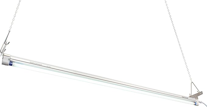 50W Fluorescent T5 Grow Light Strip, 4 Ft, 5000 Lumens, Full Sun Spectrum
