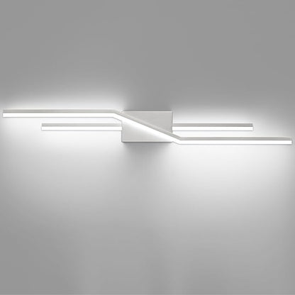 SOLFART 40 Inch Bathroom Light Fixtures Vanity Lights Over Mirror Brushed Nickel LED Light Fixtures Vanity Lights for Bathroom DIM