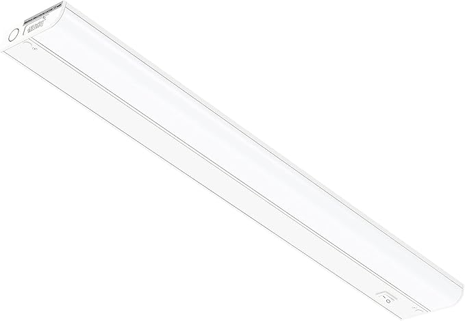 Inlight 24-inch Hardwired Only LED Under Cabinet Lighting, Daylight White(5000k), Dimmable, Matte White Finished, ETL Listed, IN-0201-13-WH-50