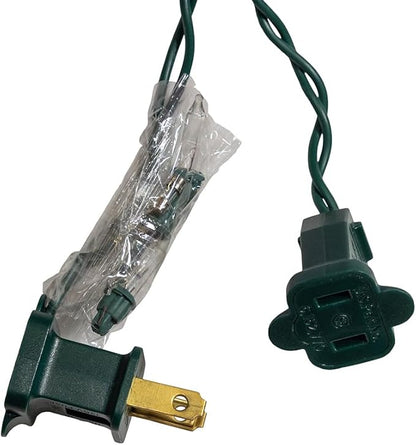 Kurt Adler 12-Foot UL 10-Light Multicolor Cupcake Light Set with Green Wire