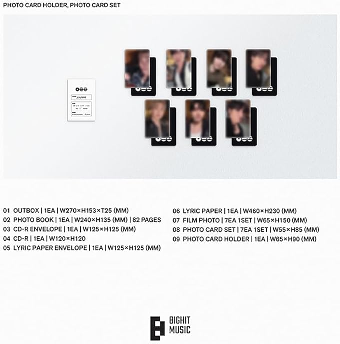 BTS [The 5th Album 'ARIRANG'](Rooted in Music Ver.) + 3 Extra Photocards Set