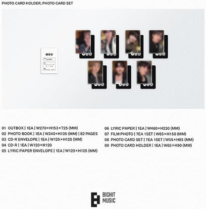 BTS [The 5th Album 'ARIRANG'](Rooted in Music Ver.) + 3 Extra Photocards Set