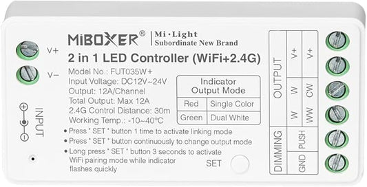 FUT035W+2 in 1 LED Sheet Controller (WiFi+2.4G)