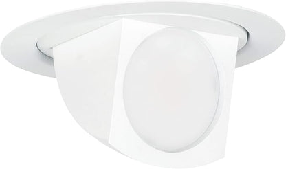 Feit Electric 4 inch Adjustable Scoop Recessed LED Downlight - 5000K Daylight - Dimmable - 65W Equivalent - 45 Year Life - 720 Lumen - High CRI