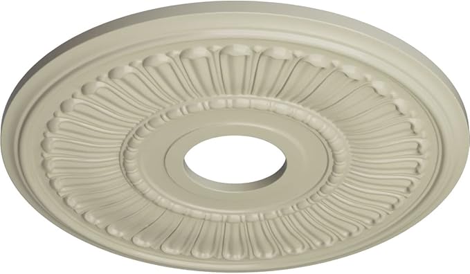 Ekena Millwork CM16MLCYF 16" x 3-5/8" x 3/4" Melonie Ceiling Medallion, Clear Yellow