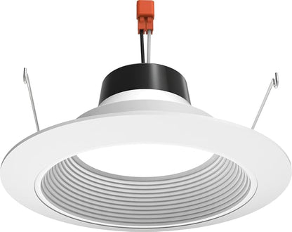 Juno 6 Inch LED Recessed Lighting, G4 Series Retrofit LED Downlight, Ceiling Light for Kitchen or Shower, 700 Lumens, 2700K Soft White, Wet Location Rated, Dimmable, Baffle Trim