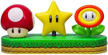 Paladone Super Mario Icon Light - Officially Licensed Mario Brothers Free Standing Desk Light, Gaming Room Decor and Merchandise for Boys and Girls, Nightlight Gift Accessory for Bedroom