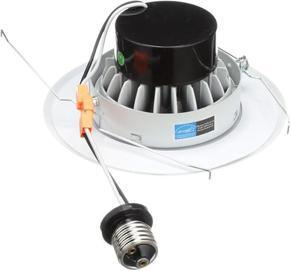 DEB56 Series 5/6 in. Adjustable LED Eyeball Retrofit Downlight Kit in 2700K (DEB56-20-120-2K-WH