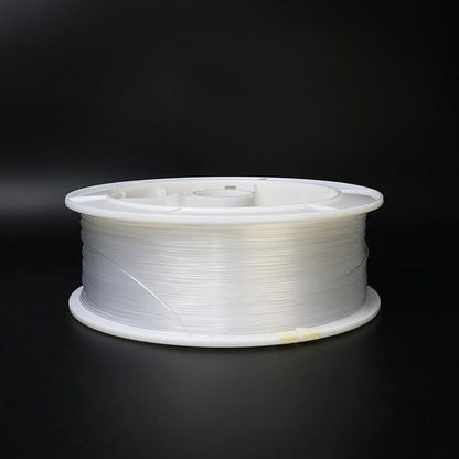 AZIMOM PMMA 0.08in(2mm) 1148ft(350Meter) Plastic End Glow Fiber Optic Roll Cable for Fiber Optic Starlight Kits Project Twinkle Star Sky Ceiling Headliner Decor