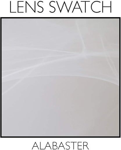 Design House Millbridge Dome 7-5/8 Inch Diameter Indoor Ceiling Light Fixture, for Bedroom, Hallway, Closet & Dining Room, Alabaster Glass, Oil Rubbed Bronze 514547