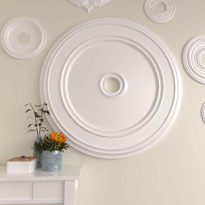 41 1/8"OD x 4"ID x 2 1/8"P Classic Ceiling Medallion (Fits Canopies up to 5 1/2")