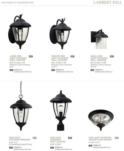 Progress Lighting 1-Light Indoor and Outdoor Flush Mount Ceiling Light, Interior and Exterior Ceiling-Mount Light Fixture for Porch Light, Patios, Garages, Hallways, Non-Metal, 8-1/4" by 4-3/4", Black