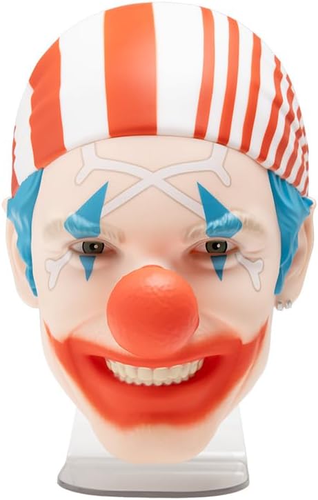 Buggy Mask Light, Wall Mountable or Freestanding LED Lamp, Officially Licensed One Piece Merchandise for Bedrooms, Man Caves, Home and Collectors | Paladone