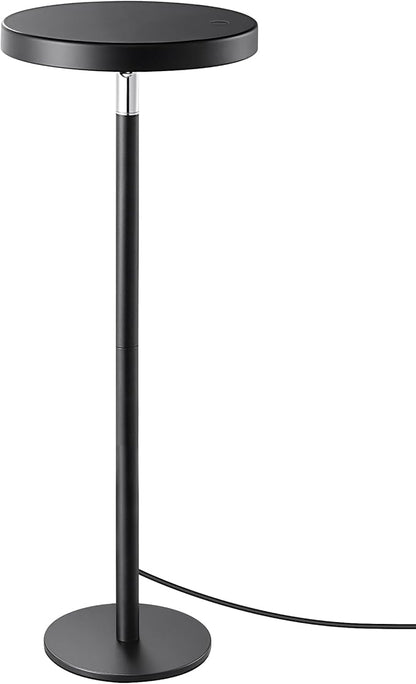 EDISHINE LED Table Lamp with 2 Adjustable Height, 5%-100% Dimmable & 3 Color Temperature, Touch Control, Modern Desk Lamp for Home Office, Living Room, Black