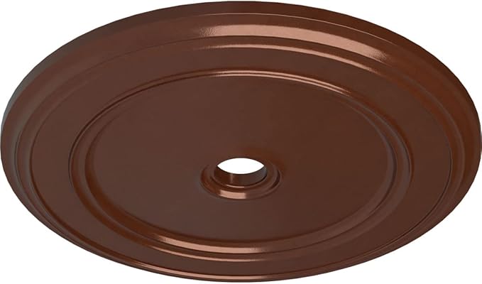 Ekena Millwork CM41CLCPS Classic Ceiling Medallion, Copper Penny, 41 1/8"OD x 4"ID x 2 1/8"P